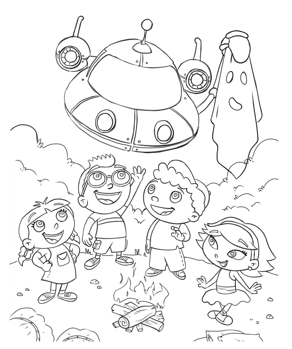 1000x1193 Free Printable Little Einsteins Coloring Pages. Get Ready To Learn!