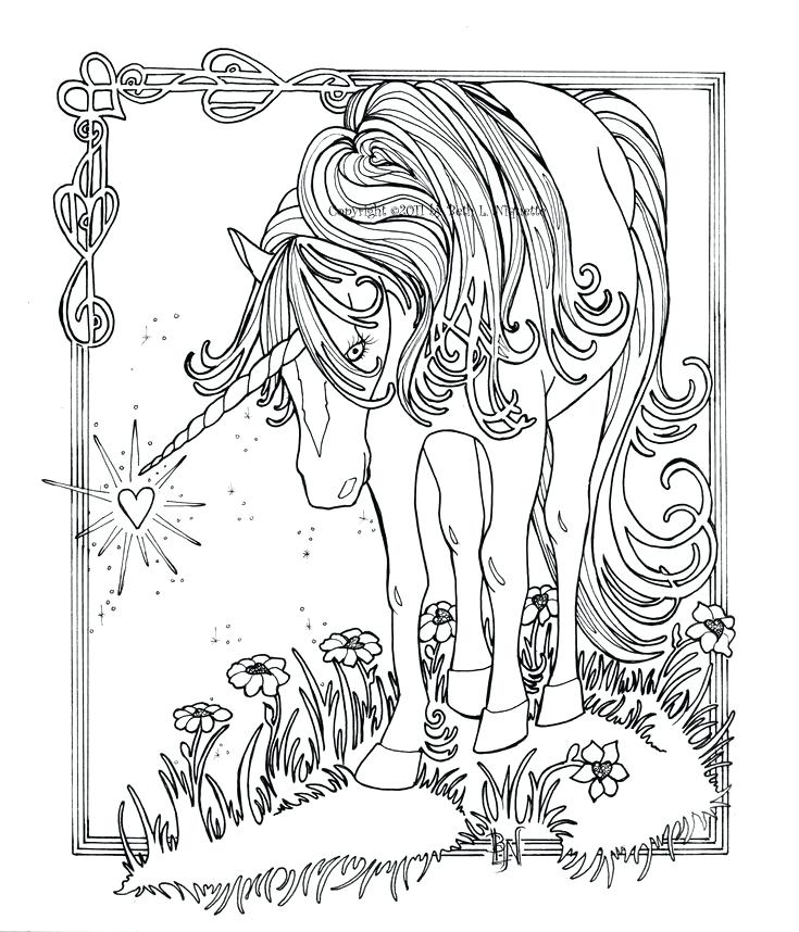 735x858 Coloring Pages For Kids That Are Thread Horse Adults Minecraft