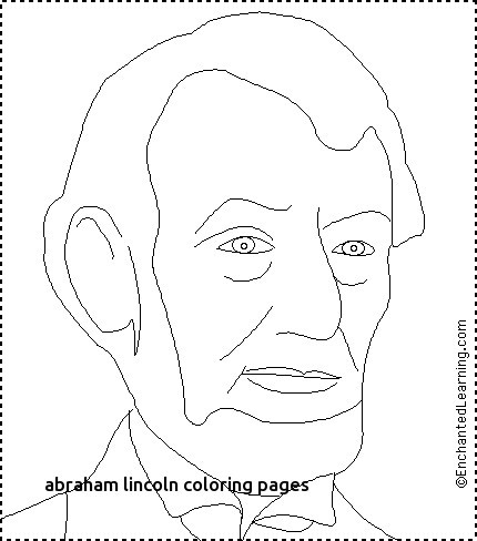430x488 Abraham Lincoln Coloring Page Printable Homeschool For Abraham