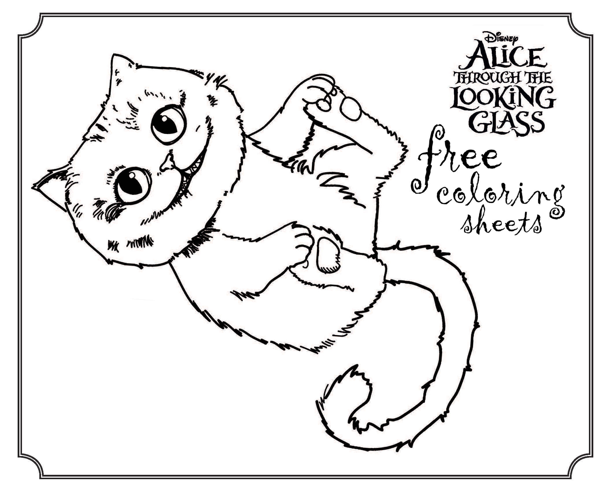 2096x1700 Alice In Wonderland Coloring Pages Tim Burton Collection