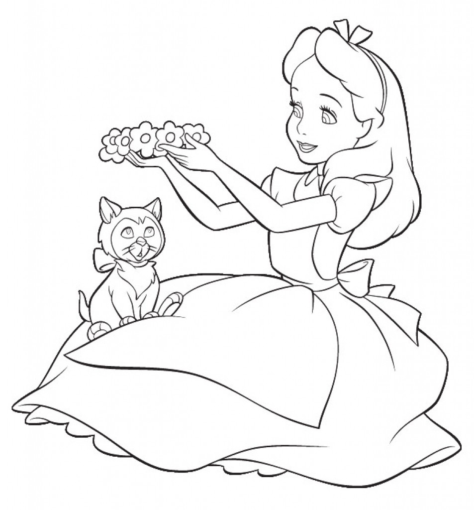 953x1024 Alice Coloring Pages Acpra