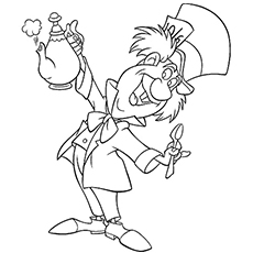 230x230 Top 10 Free Printable Alice In Wonderland Coloring Pages Online