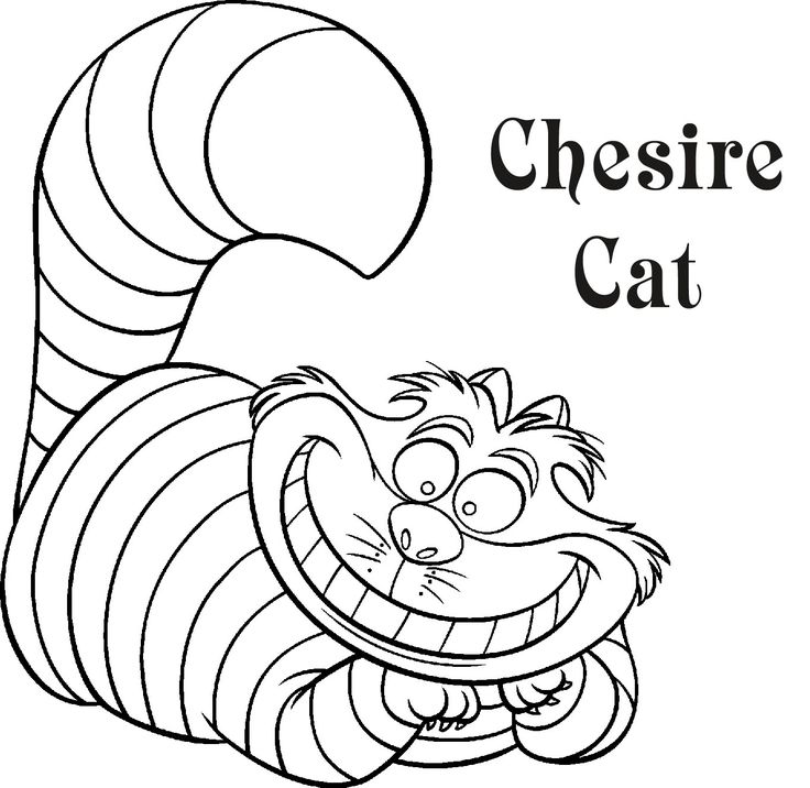 Alice In Wonderland Coloring Pages Disney