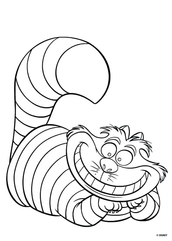 567x794 Disney Alice In Wonderland Coloring Pages In Wonderland Coloring