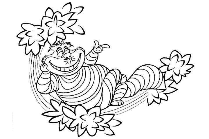 720x480 Top 10 Free Printable Alice In Wonderland Coloring Pages Online