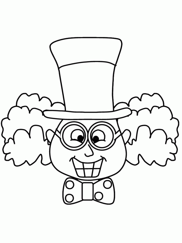 624x831 Mad Hatter Coloring Pages 411191