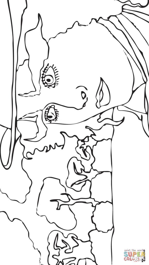 578x1024 Mad Hatter For Coloring Page