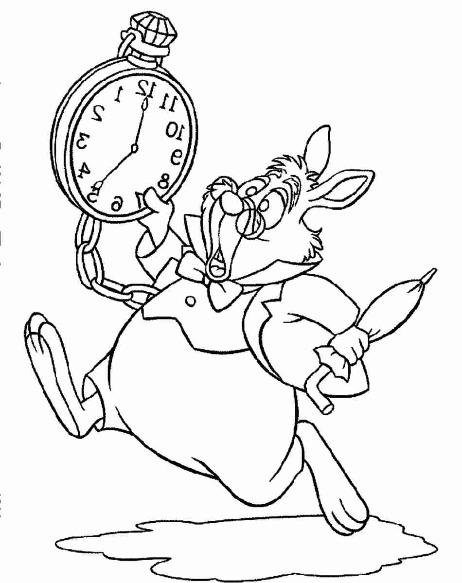 950x1199 Alice In Wonderland Mad Hatter Tea Party Coloring Page Might Try