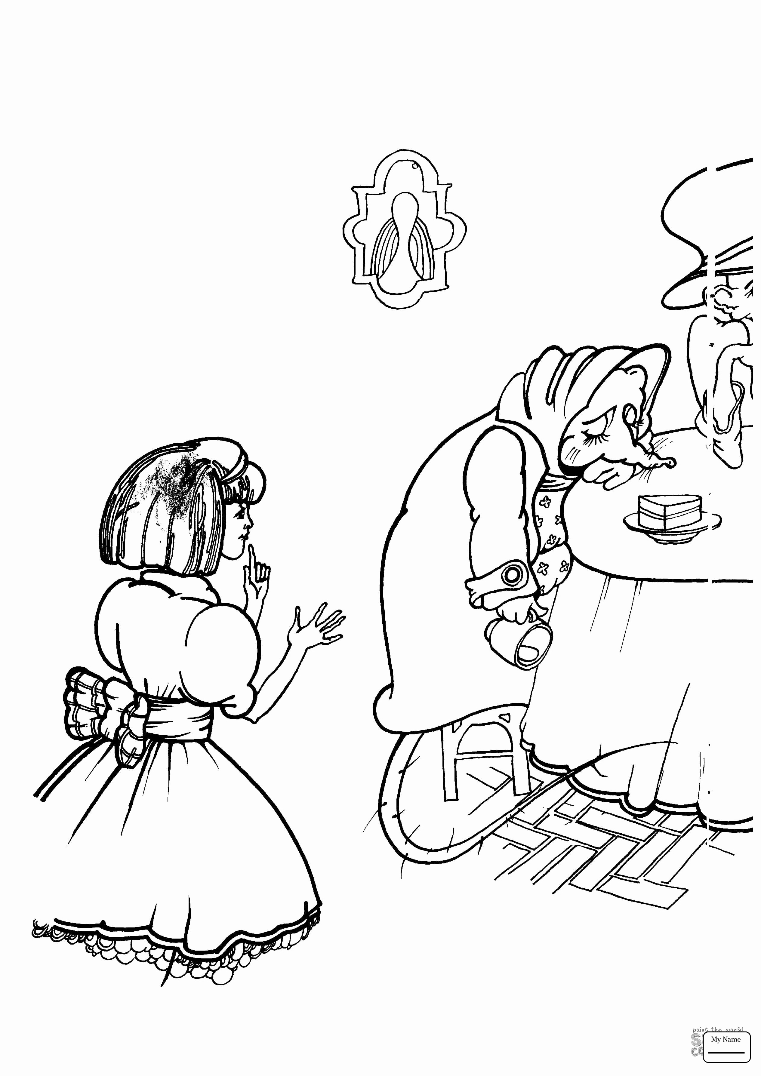 2530x3578 Tea Party Coloring Pages Luxury Alice In Wonderland Coloring Pages