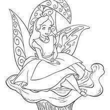 220x220 Alice In Wonderland Coloring Pages