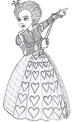 236x393 Top 10 Free Printable Alice In Wonderland Coloring Pages Online