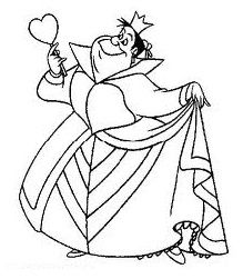 219x251 Queen Of Hearts, Great Recognizable Silhouette. Left Shoulder