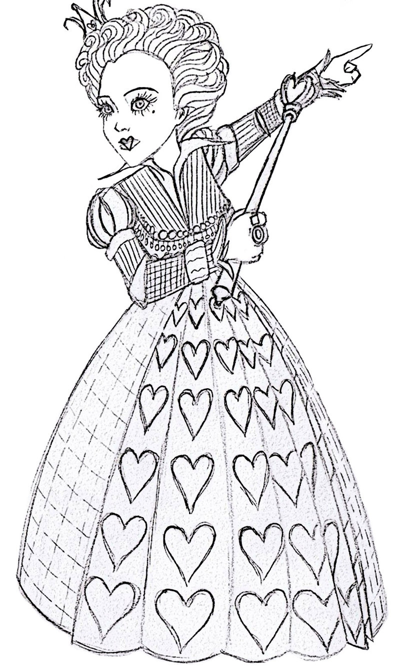800x1335 Alice In Wonderland Characters Coloring Mandalas To Color