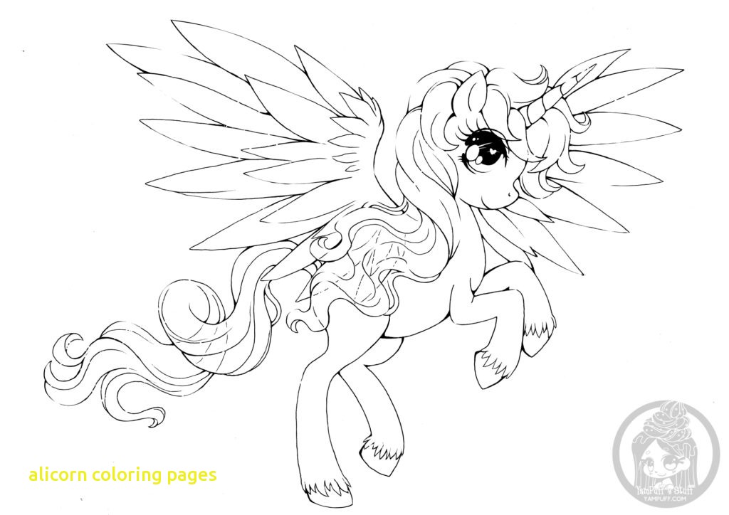 1024x724 Alicorn Coloring Pages With Alicorn Coloring Page Free Printable