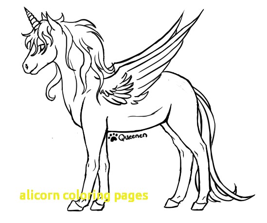 549x457 Alicorn Coloring Pages With Alicorn Coloring Page Free Printable