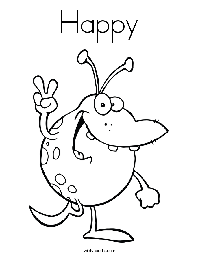 685x886 Monster And Alien Coloring Pages