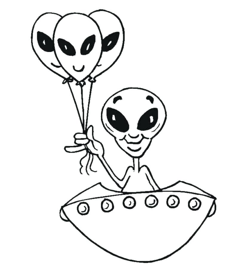 820x900 Alien Coloring Page Alien Coloring Pages For Preschool A Alien