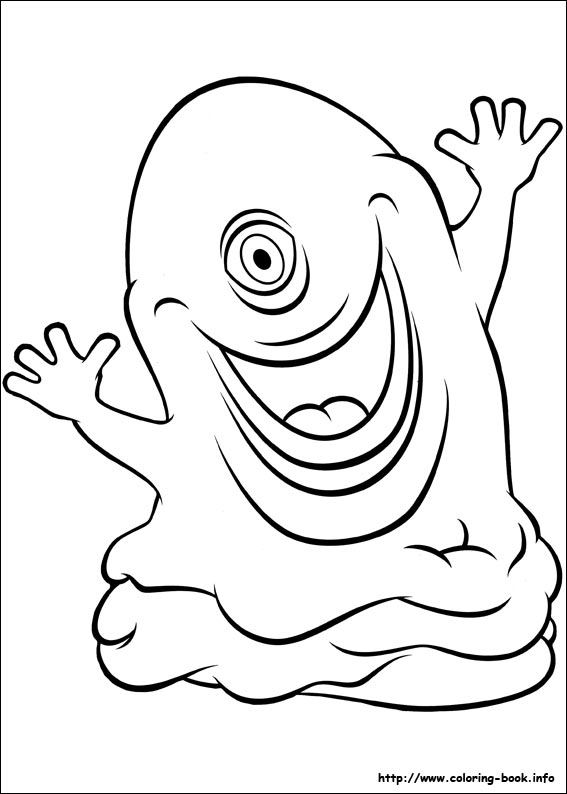 567x794 Vs Aliens Coloring Picture