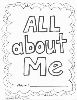 270x350 All About Me Book