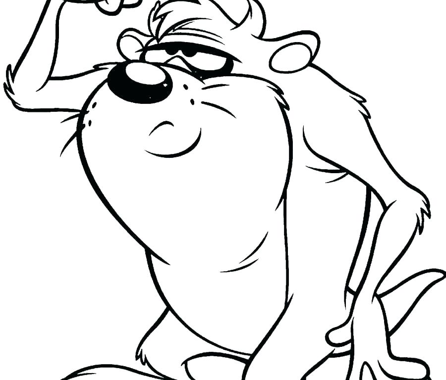 900x768 Baby Looney Tunes Coloring Pages Car All Baby Looney Tunes