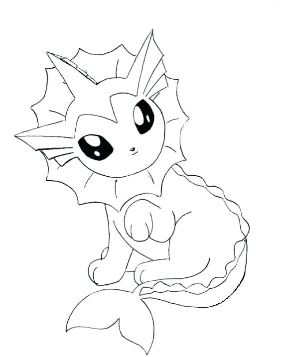 564x717 Eevee Evolutions Coloring Pages Coloring Pages Cute Yahoo Image