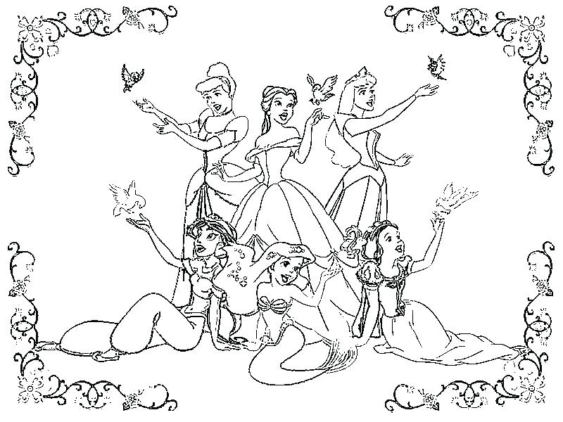 800x600 All Princess Coloring Pages Barbie As The Island Princess Coloring