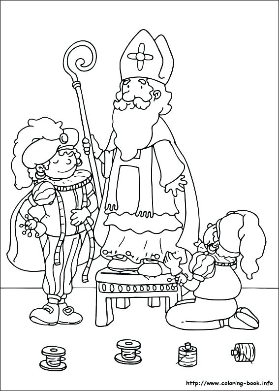 567x794 All Saints Day Coloring