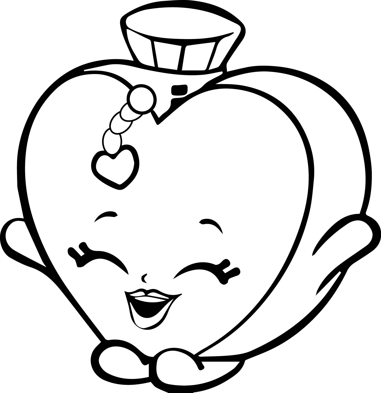 1499x1546 Shopkins Coloring Page Pages Free Printable Cartoons Games Season