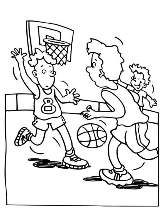 566x749 Resultat D'Imatges De Dibuixos Basquet