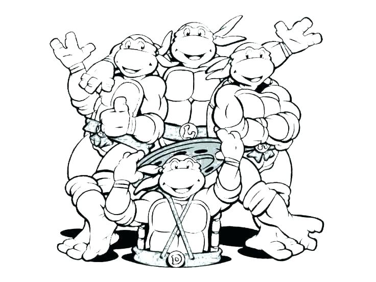 736x552 Cartoon Turtle Coloring Pages Download Free Printable Turtle