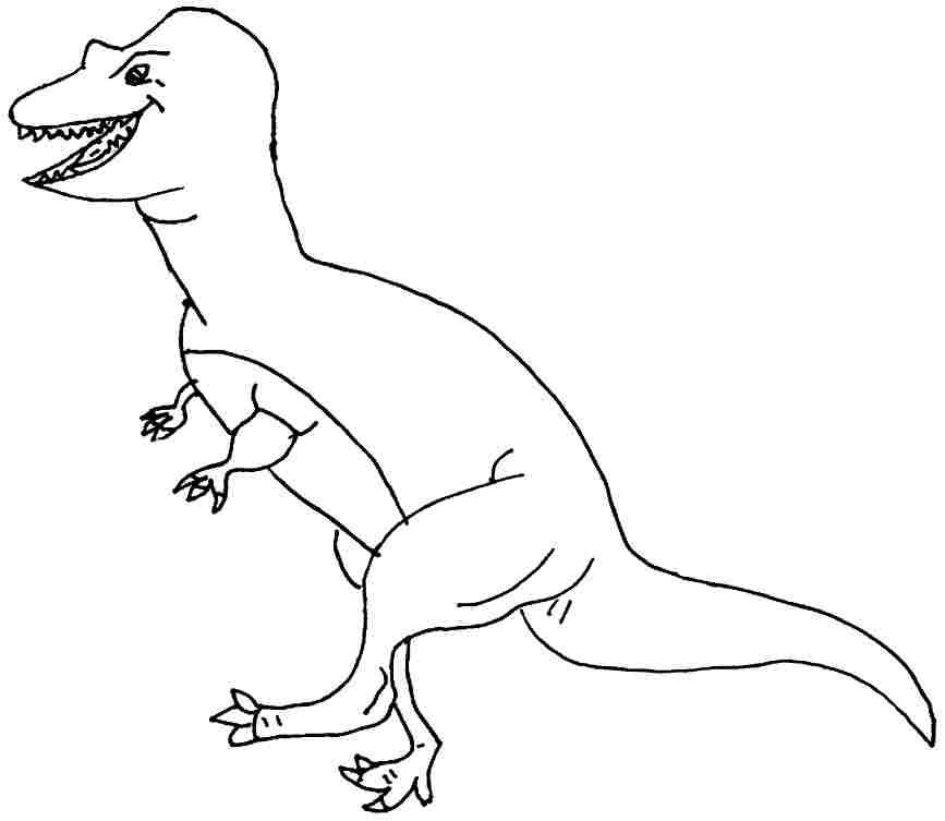 867x753 Allosaurus Coloring Pages Many Interesting Cliparts
