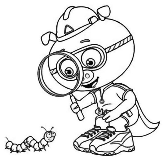 530x517 Alpha Pig Coloring Pages Color Bros