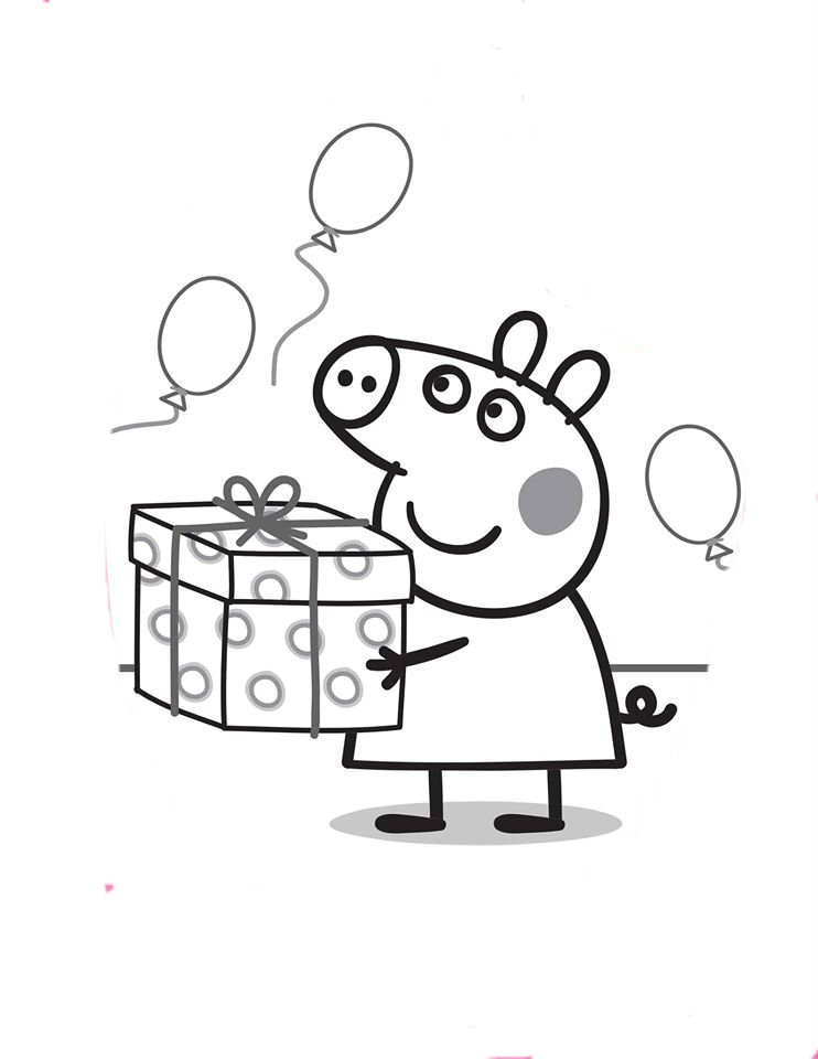 742x960 Pig Coloring Page Inspirational Peppa Pig Coloring Pages