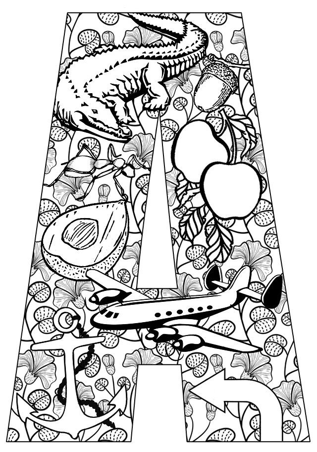 640x912 Alphabet Adult Coloring Pages Lovely 115 Best Colouring Pages