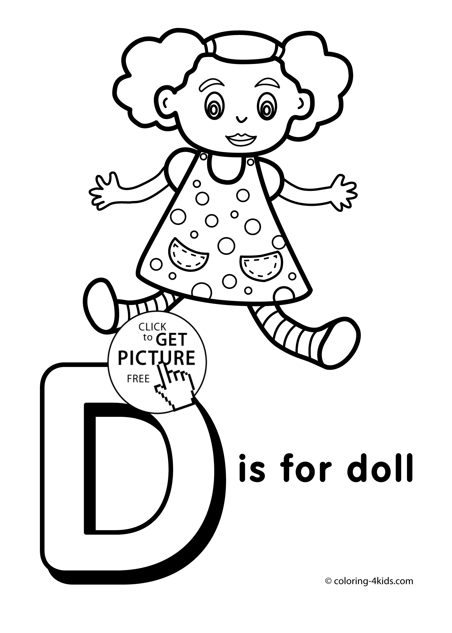 1483x2079 Last Chance Preschool Alphabet Coloring Pages To Print Letter D
