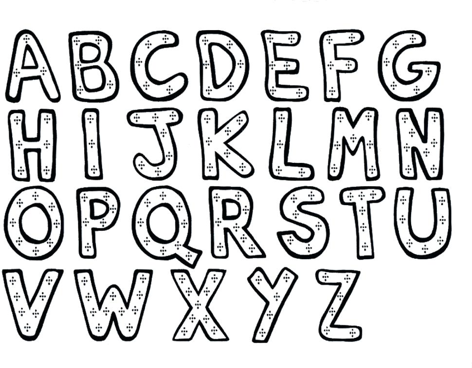 970x757 Alphabet Coloring Pages A Z Alphabet Coloring Pages A Z Large Size