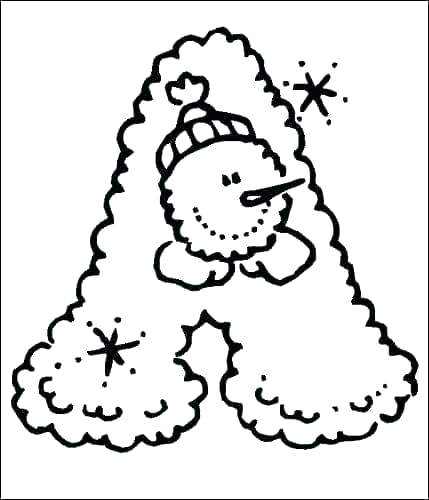 429x500 Letter A Coloring Pages Coloring Pages Of Letters Coloring Pages