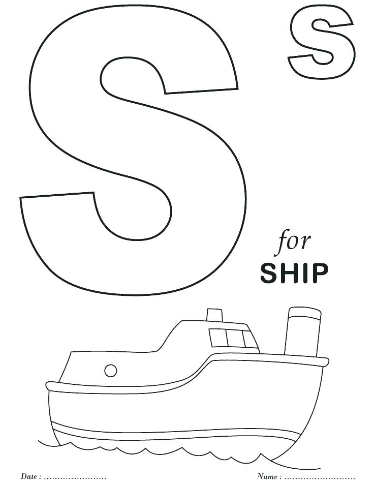 738x954 Letters Coloring Pages Printable Printable Alphabet Coloring Page