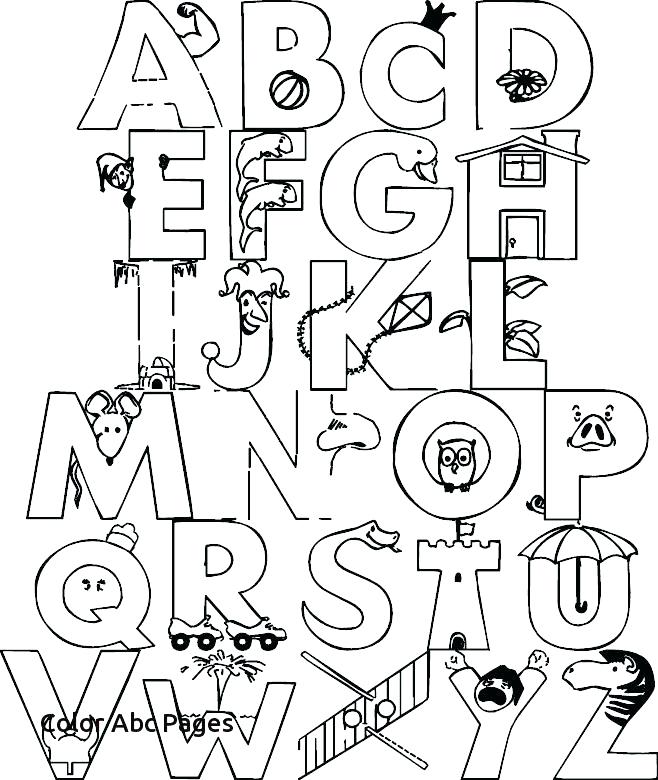 658x780 Alphabet Coloring Pages Pdf Free Alphabet Coloring Pages Alphabet