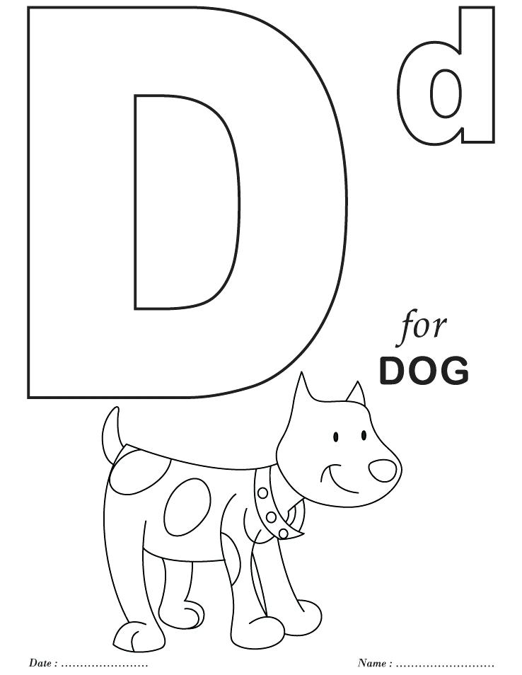 738x954 Abc Alphabet Colouring Pages Kids Coloring Alphabet D Coloring