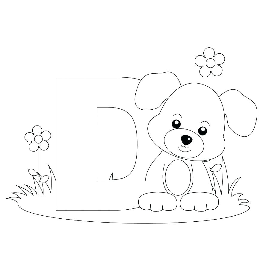 Alphabet Letters Coloring Pages