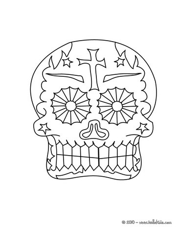 364x470 Mexican Day Of Death Altar Coloring Pages