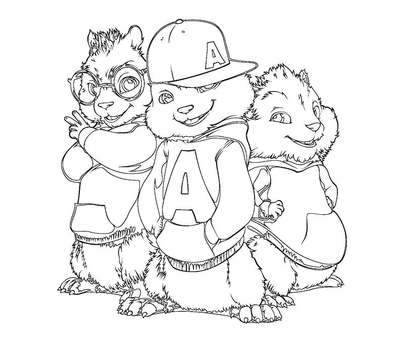 800x667 Alvin And The Chipmunks Coloring Pages Chipmunk Coloring Pages