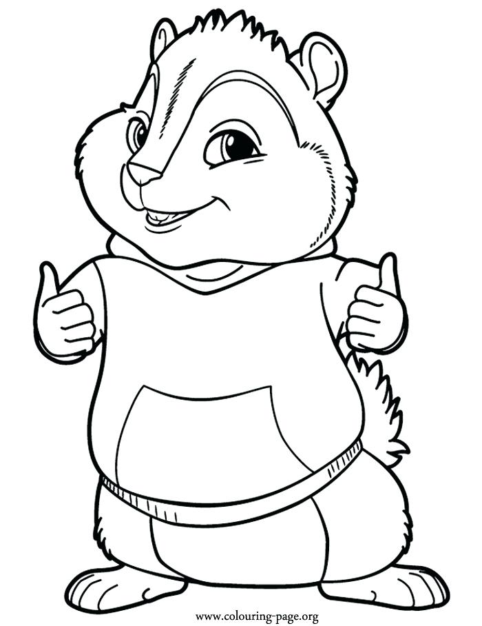 700x908 And The Chipmunks Coloring Pages Free As Well As And The Chipmunks