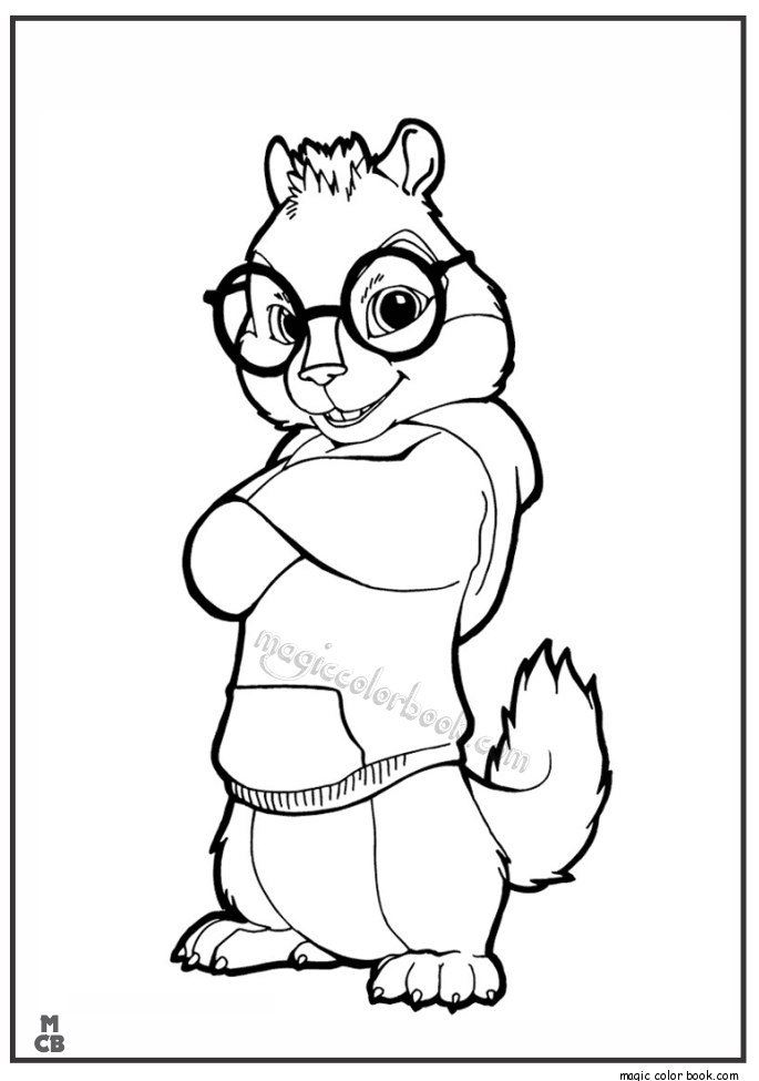 685x975 Alvin And Chipmunks Coloring Pages 02