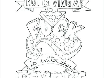 440x330 Coloring Page Maker Amazing Coloring Page Maker For Swear Word