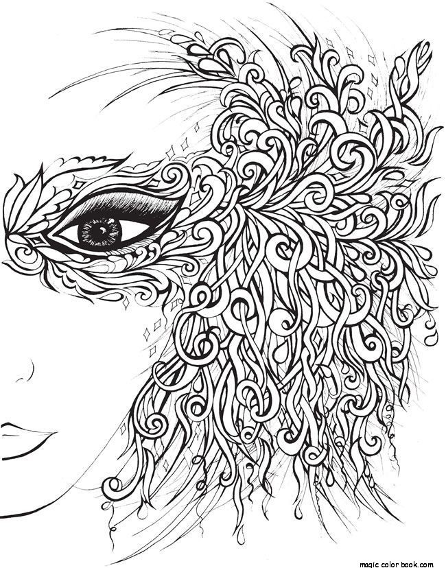 650x828 Girl Prom Dress Adult Coloring Pages Online Free Print
