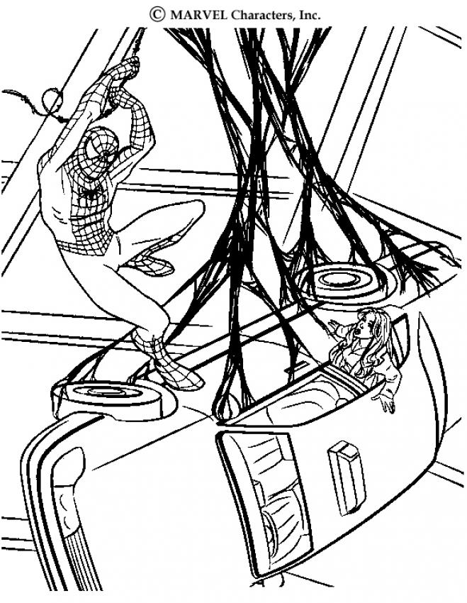 659x850 The Amazing Spiderman Coloring Pages
