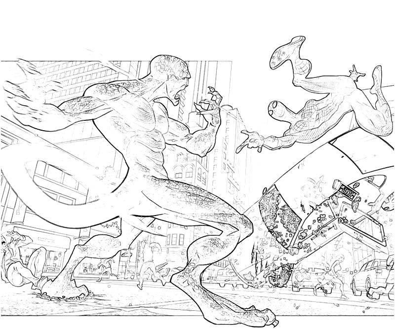 800x667 The Amazing Spider Man Color Pages