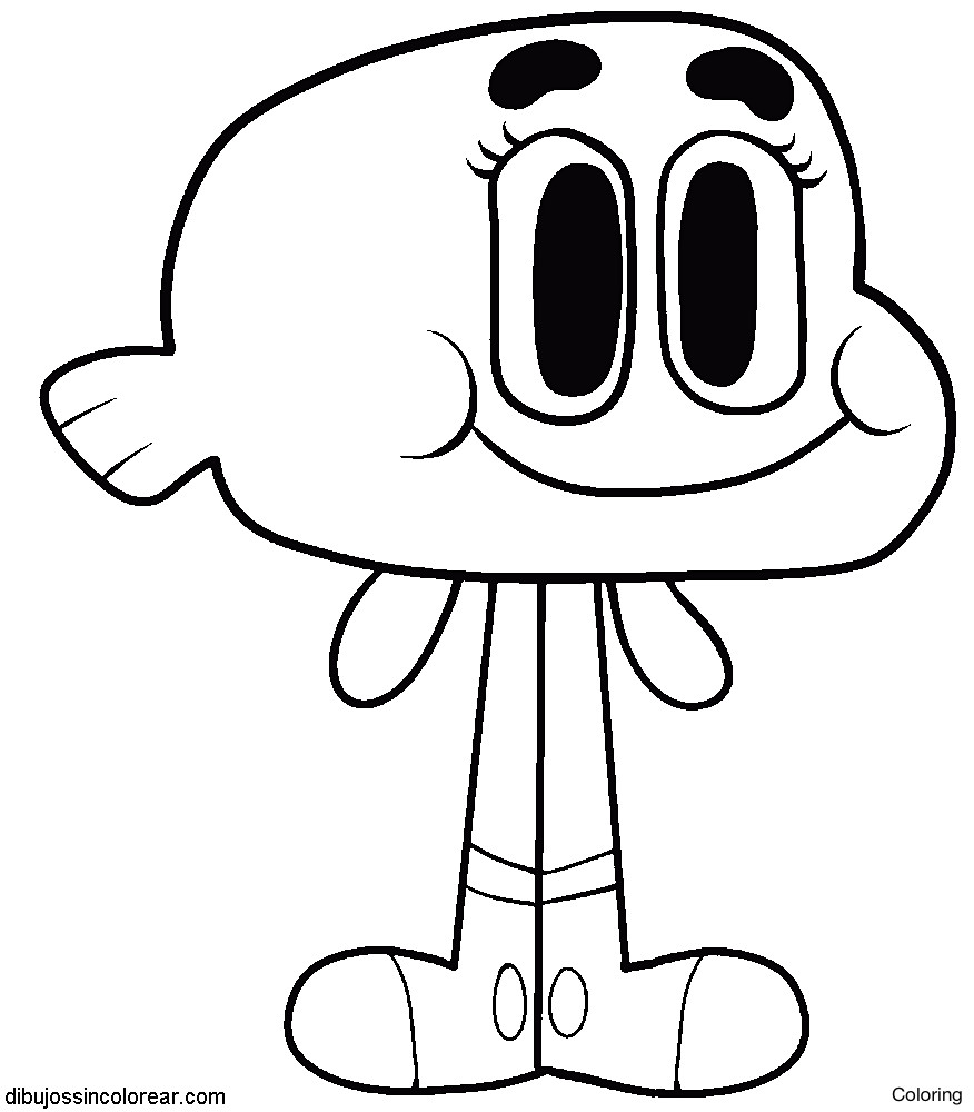 876x1000 Gumball 009 Throughout Amazing World Of Coloring Pages
